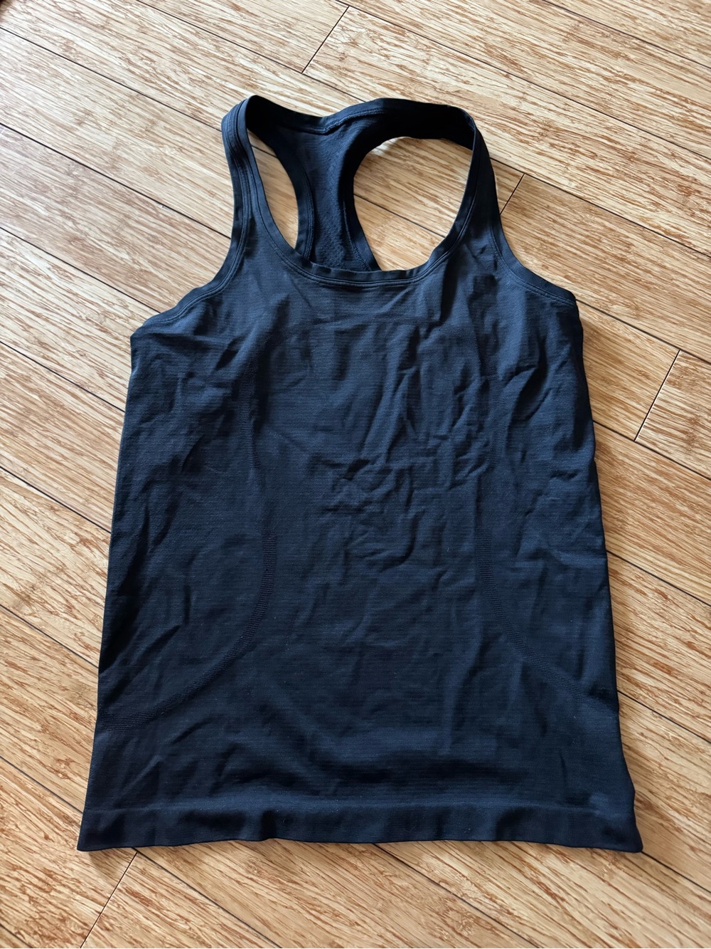 Black Lululemon Gray Swiftly Tech Racerback Tank 2.0